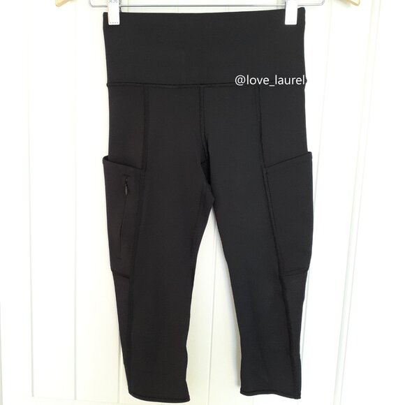 Athleta All In Crop in Black Size XXS - Picture 12 of 12